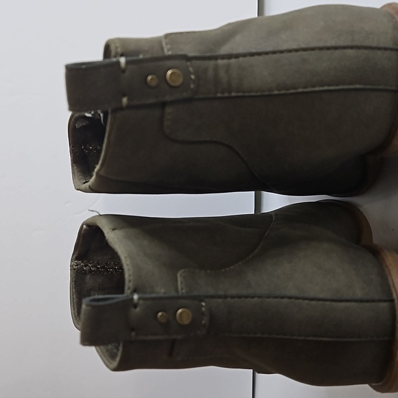 Dr Scholl's Rodeo Ankle Boot sz 11 Olive Green Pre-owned like new - Picture 6 of 11